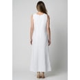 thumbnail image 2 of Jessica London Women's Plus Size Stretch Denim Maxi Dress, 2 of 4