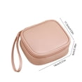 thumbnail image 3 of Bolsa Portátil de Almacenamiento para Toallas Sanitarias, Estuche de Viaje para el Período con Asa para Mujeres, Organizador de Maquillaje de Cuero Ligero para Uso Diario y Viajes, 3 of 8