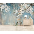 thumbnail image 3 of Plum Blossom Flower Bird Chinoiserie Wall Mural Wallpaper for Bedroom x, 3 of 3