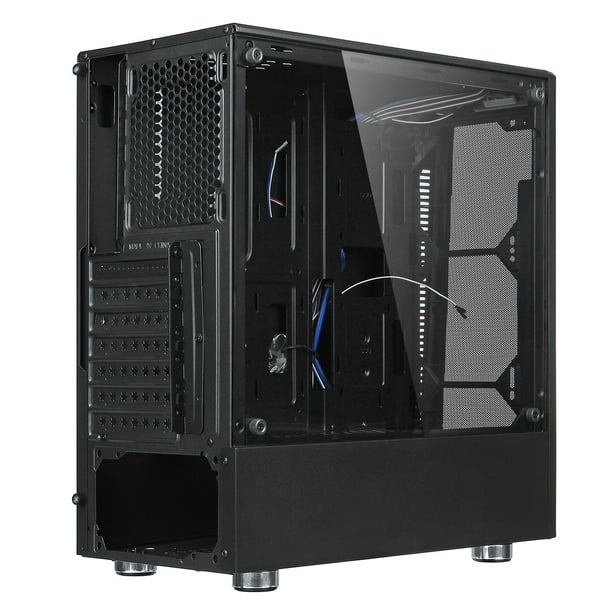 ATX M-ATX Mini-ITX Mid Tower Gaming PC Computer Case with 3 USB 