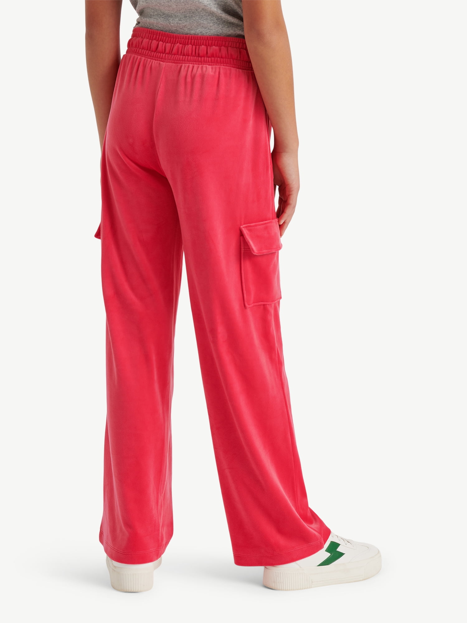 Justice Girls Velour Cargo Pants, Sizes XS - XLP