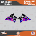 thumbnail image 2 of Kalair GFX Graphics Kit for Kawasaki KLX125 (2003-2007) Warfare Series, 2 of 5