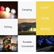 thumbnail image 4 of Linterna LED de camping de 4 modos, luz LED portátil para tienda de campaña, lámpara ultrabrillante para acampar en interiores y exteriores, senderismo y pesca., 4 of 5