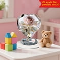 thumbnail image 4 of SDFGTstore Decoration Ornamentative Acrylic Crystal Mini Vase Crystal Flower Figure, 4 of 20
