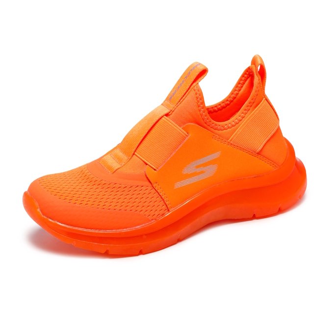 Zapatilla Skechers Skech Fast Ice para niño, color naranja, talla 13.5