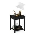 thumbnail image 5 of Furinno Classic Side Table with Drawer, Americano, 5 of 5