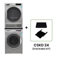 thumbnail image 6 of Pemberly Row Stackable Washer 2.2 cf 110 V Dryer 4 Cf 220V with Stacking Shelf, 6 of 7