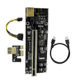 thumbnail image 2 of VER009S Plus PCI-E Riser Card 009S Plus PCIE X1-X16 4Pin 6Pin Power USB 3.0 Cable for Graphics Card GPU Miner Mining A, 2 of 5