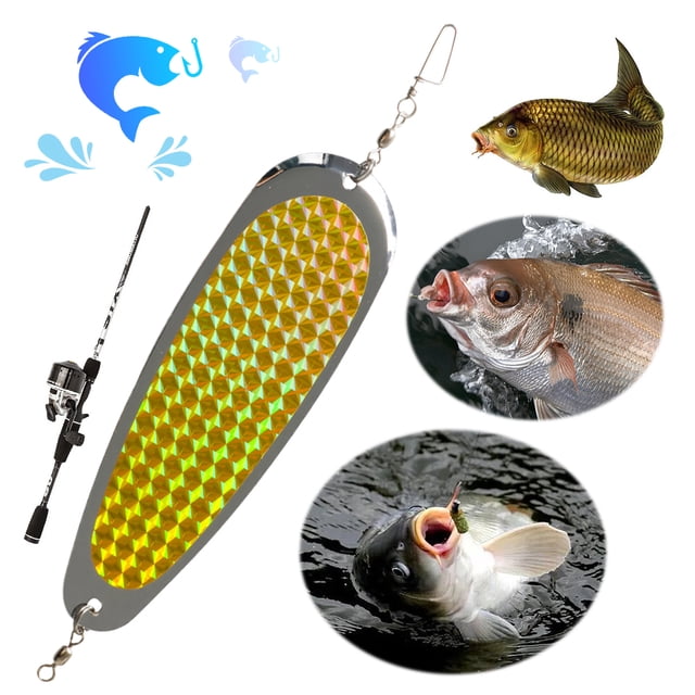 Señuelo Pesca Con Curricán Intermitente 14cm para Salada (Beige)