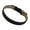 Black, variant on Fashionable Cuff Bracelet With Quick Release Clasp Unisex Jewelry