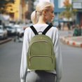 thumbnail image 7 of JIALIOU Mini Backpack Purse for Women Quilted Casual Daypack Small Travel Shoulder Bag, Olive Green, 7 of 7