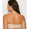 thumbnail image 2 of Paramour by Felina | Delightful Seamless Unlined Lace Bandeau | Bra | Support (Warm Neutral, 32DD), 2 of 2
