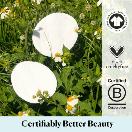Sky Organics Organic Cotton Ovals for Sensitive Skin for Beauty & Personal Care, 60 Count