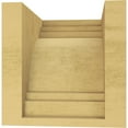 thumbnail image 4 of 6"W x 6"D x 6"H Wide Pescadero Rough Cedar Woodgrain TimberThane Corbel, Primed Tan, 4 of 6