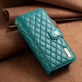 thumbnail image 5 of K-Lion for iPhone 12 Mini Wallet Case for Women Girls,Luxury Elegant Zipper Pu Leather Card Slots Holder Shockproof Case Kickstand Full Phone Cover for iPhone 12 Mini,Green, 5 of 5