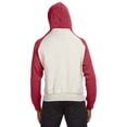 thumbnail image 3 of J America Adult Vintage Heather Pullover Hood - JA8885, 3 of 4