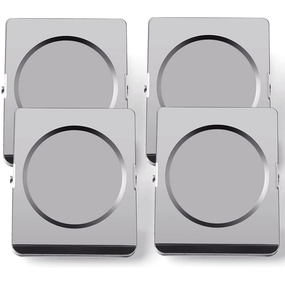 4 Pack Magnetic Clips Heavy Duty, 2.2 Inch Extra Large Clip Magnets, Fridge Magnet Clips, Strong Magnet Clips for Whiteboard, Office Magnets.