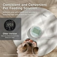Brioche Automatic Wet Food Feeder for Pets True 6Meal Cordless Fresh