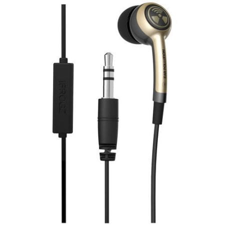 IFROGZ EarPollution Plugz with Mic - Silver