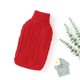 thumbnail image 3 of Suéter NQ Ropa cálida para cachorros y gatos de punto con cuello alto grande rojo, 3 of 4