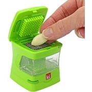 Kitchen Innovations Garlic-A-Peel Garlic Press, Crusher, Mincer, and Storage Container