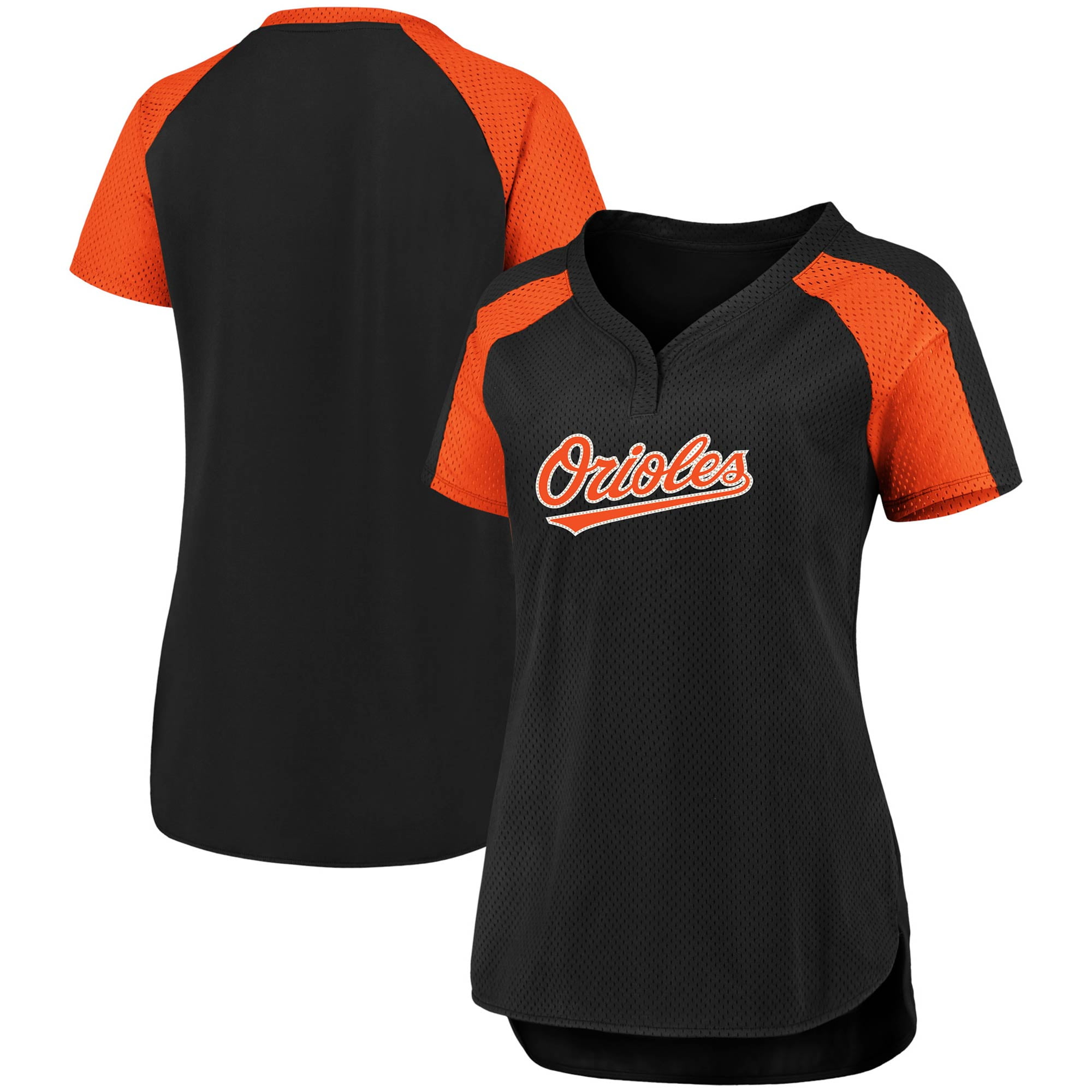 women's plus size orioles shirt