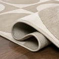 thumbnail image 5 of JONATHAN Y SANDSTONE 2 x 8 Runner Rug, Helena Circles In Squares - Beige/Cream, SND104A-28, 5 of 7