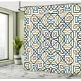 thumbnail image 5 of Ambesonne Ethnic Shower Curtain, Marrakesh Motif, 69"Wx75"L, Multicolor, 5 of 5