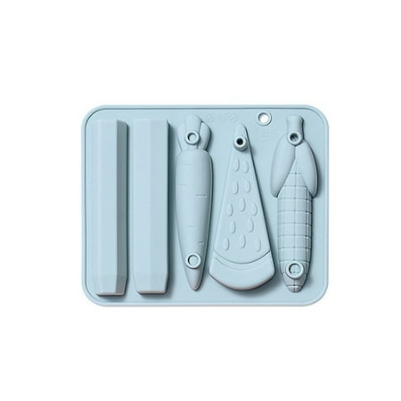 

KmaiSchai Cookie Molds For Baking Cookies 5 Patterns Vegetable And Fruit Simple Modeling Crayons Molds Chocolate Candy Molars Learning Brushes Silica Gel Moulds Simple Polymer No 10 Can Sealer M Kit