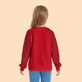 thumbnail image 5 of Spazoro Kids Girls Shirts Tee, Long Sleeve 2025 Solid Color Crew Neck Casual Loose Tops for Child Girls Red Size 13T, 5 of 9
