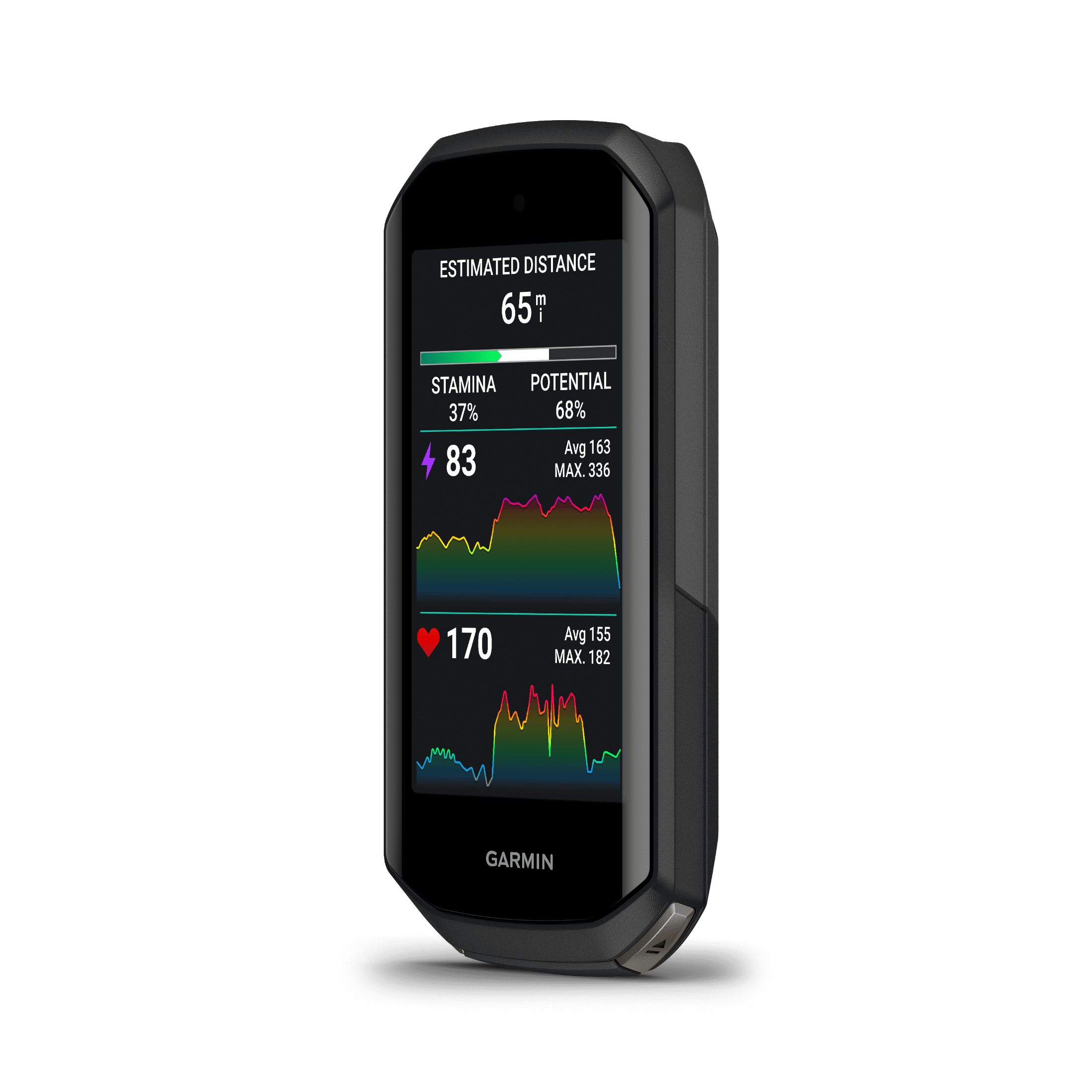 Garmin Edge 1050, Premium Cycling Computer, Vivid Color Touchscreen Display, Built-in Speaker, Advanced Training and Group Ride Features, Road Hazard Alerts