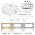 thumbnail image 4 of Luz de techo LED LUMLLSAJI de 24 W, 30 cm, 3 temperaturas de color, 4 of 9