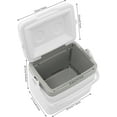 thumbnail image 4 of Portable Small Insulated Cooler with Handle, 2.25Gal Lightweight Compact Cooler Box for Picnics Camping Beach, Outdoor Enthusiasts Cooler Bag, Leakproof Design, 4 of 9
