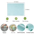 thumbnail image 5 of Paño de limpieza, paquete de 10 paños de limpieza sin pelusa a nanoescala paños de limpieza de escamas de pescado pulido absorbente reutilizable oso de fresa Hogar, 5 of 5