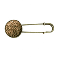 thumbnail image 1 of Boucles d'Oreilles en Métal Rétro Plumes Léopard, 1 of 3