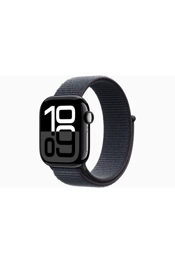 Restored Apple Watch Series 10 Aluminum 46mm A3003 (GPS + Cellular) Jet Black (Refurbished)
