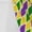 White, variant on 's Mardi Gras Purple Yellow Plaid for a double-layer running short for women, perfect for gym, tennis, and more, featuring a convenient pocket.