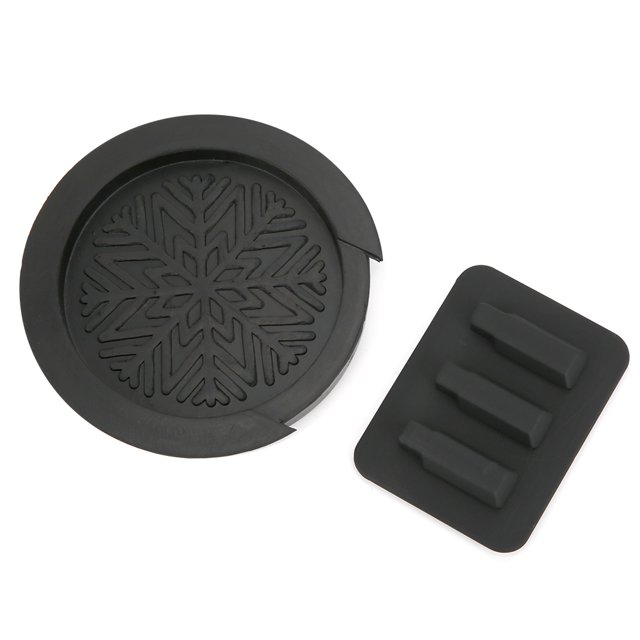 Guitar Sound Hole Buffer, Guitar Mute Pad, Long Service Life Firm For Student Beginner Black
