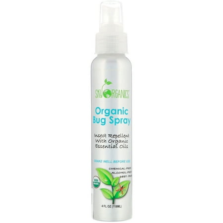 Sky Organics  Organic Bug Spray  4 fl oz  118 ml