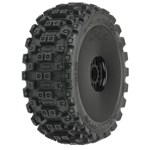 Pro-Line Racing Badlands MX M2 18 Buggy MTD Black Wheels F/R PRO906741 RC Tire