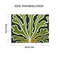 thumbnail image 3 of Orinice  Green Plant Poster - Retro Tropical Palm Leaves Print - Abstract Art - Floral Art - Groovy Trendy Art - Modern Art - Chic Boho Art - Living Room or Office Decor  16x12in, 3 of 6