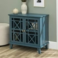 thumbnail image 2 of Walker Edison 32" Armoire de Rangement d'Accent - Bleu, 2 of 2