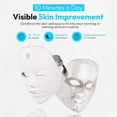 thumbnail image 5 of Morfone Red Light LED Face Mask Adjustable Brightness with 7 Color Led, Cordless Red Light Mask for At Home & Travel, 5 of 6