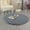 Gray, variant on VQPeo Round Velvet Floor Mat – 20x20 Inches Soft Polyester Fiber Area Rug for Living Room, Bedroom, Bathroom & Kitchen – Non-Slip Decor Carpet