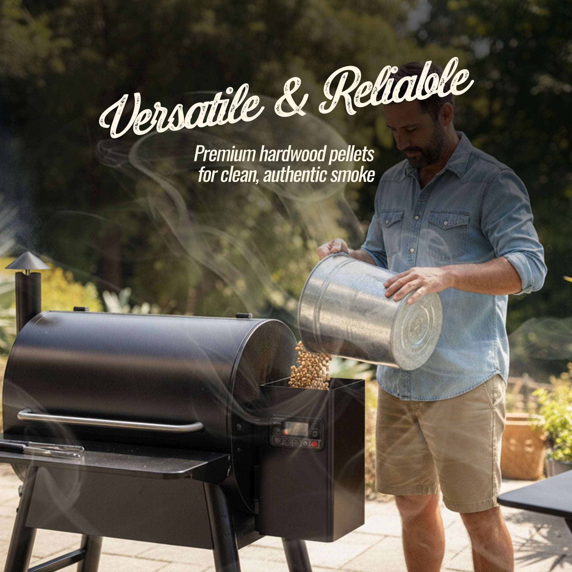(3 pack) Smokehouse Apple Wood Pellets, Drier & Bark-Free for Premium Smoke Flavor, 5 Pounds