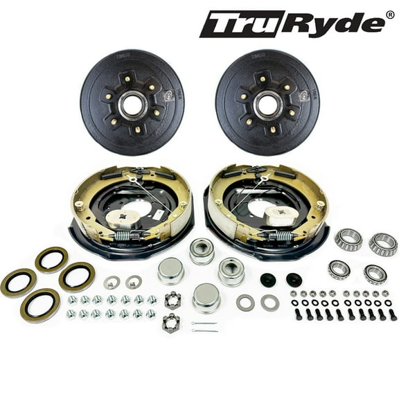Southwest Wheel 6-5.5" Bolt Circle Self-Adjusting Electric Brake Kit for 5,200 lbs. Trailer