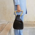thumbnail image 3 of Bolsos de mano para mujer con mango acrílico a la moda de cubo sólido para mujer, bolsos de marca de lujo, bolsos de mano de cuero de alta calidad para mujer, 3 of 3