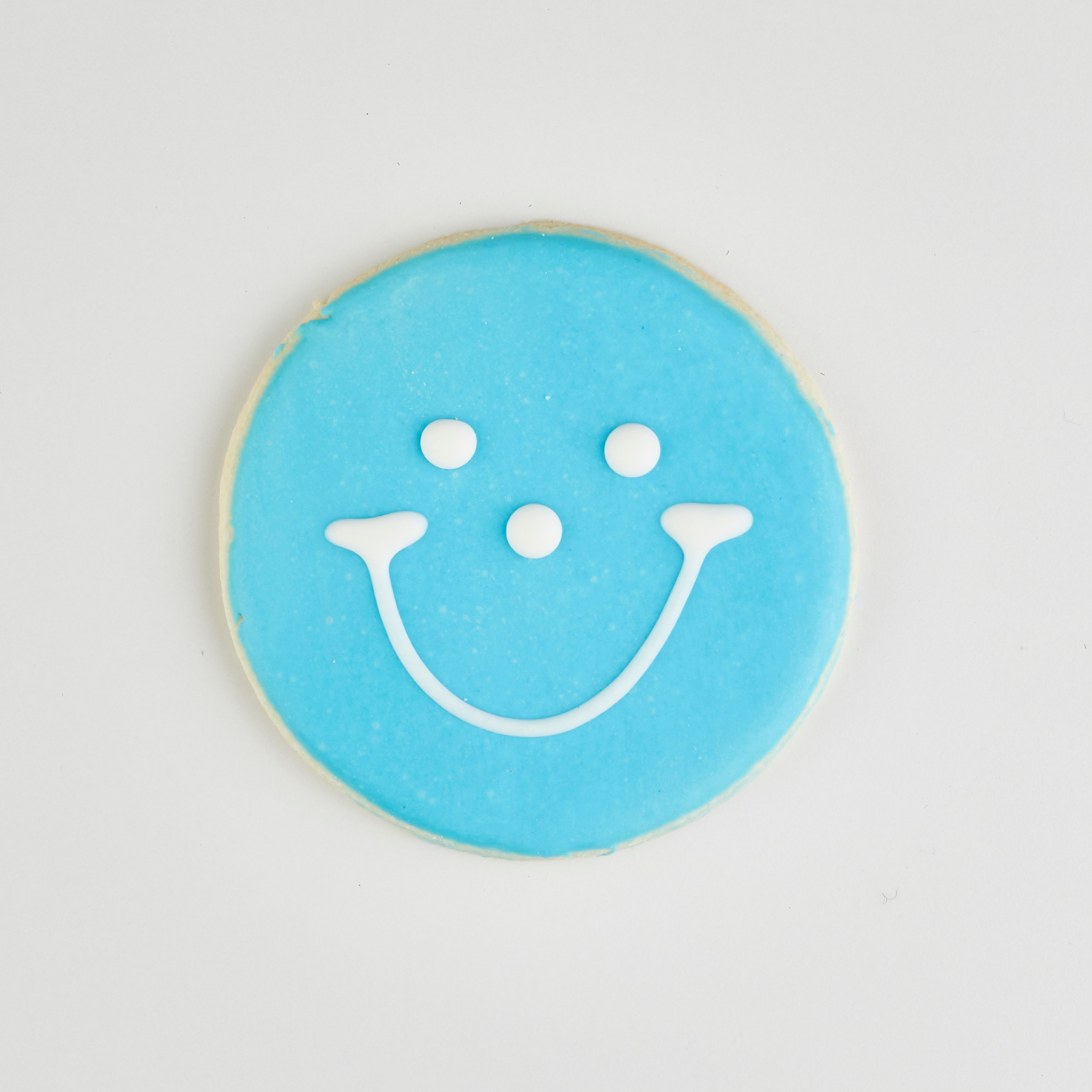 Case of 50 Rainbow Smiley Cookies  - Nut Free, Kosher, Individually Wrapped Sugar Cookies