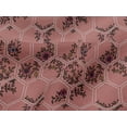 thumbnail image 4 of oneOone Viscose Jersey Dusty Rose Fabric Geometric|Leaves & Floral Block Fabric For Sewing Printed Craft Fabric By The Yard 60 Inch Wide, 4 of 5