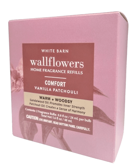 Bath & Body Works Vanilla Patchouli (Comfort) Wallflowers Home Fragrance Refills